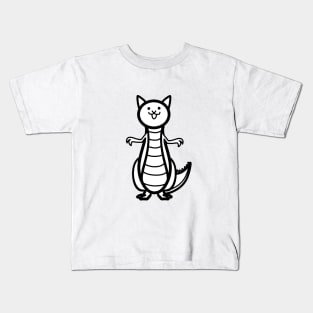 Dragon Cat Kids T-Shirt